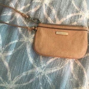 Calvin Klein babe wristlet